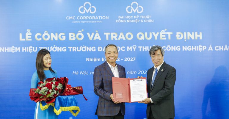 PGS.TS Nguyễn Ngọc Bình nhận bổ nhiệm chức vụ Hiệu trưởng Trường Đại học CMC, nhiệm kỳ 2022 - 2027