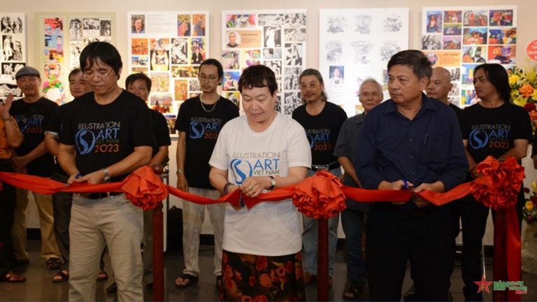 The faculty member from the Department of Fine Arts and Design at CMC University has won the “Vietnam Press and Publishing Illustration Art 2023” award.