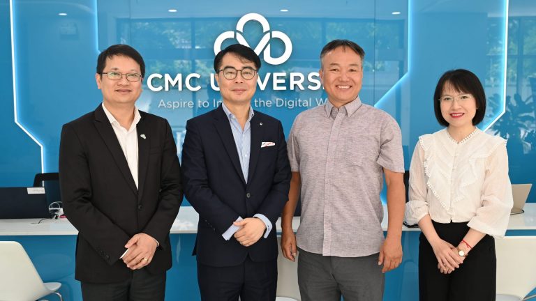 Trường Đại học CMC đón tiếp và làm việc với đoàn công tác của Đại học Gwangju và Công ty Jo&Lee Coach Lab, Hàn Quốc