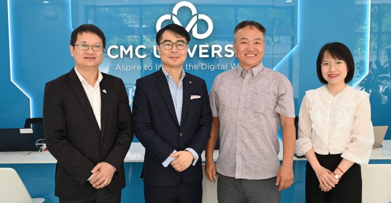 Trường Đại học CMC làm việc với đoàn công tác của Đại học Gwangju và Công ty Jo&Lee Coach Lab thumb