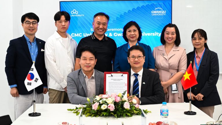 Trường Đại học CMC ký kết Biên bản ghi nhớ với Trường Đại học Gwangju (Hàn Quốc), mở ra cơ hội khởi nghiệp cho sinh viên 