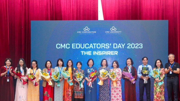 Ấm áp không khí kỷ niệm Ngày Nhà giáo Việt Nam 20/11 tại sự kiện “CMC EDUCATOR’S DAY 2023 – THE INSPIRER”