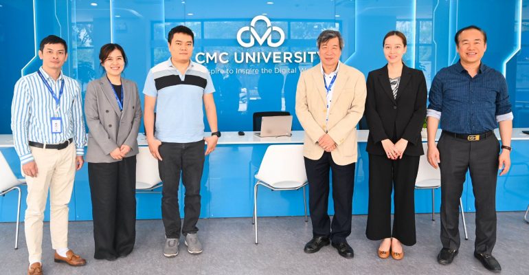Trường Đại học CMC gặp gỡ Intel đào tạo AI - 6