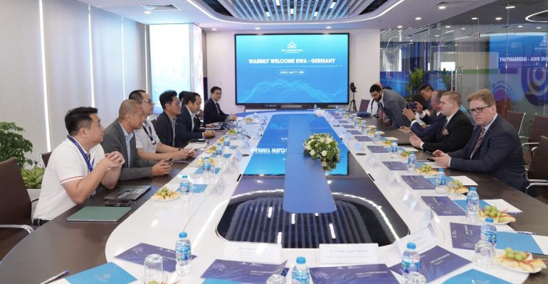 ẢNH Lãnh đạo CMC gặp gỡ cấp cao với Liên đoàn các doanh nghiệp Đức