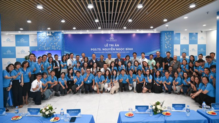 Hội nghị bàn giao công tác và Lễ tri ân PGS. TS. Nguyễn Ngọc Bình – Nguyên Hiệu trưởng Trường Đại học CMC
