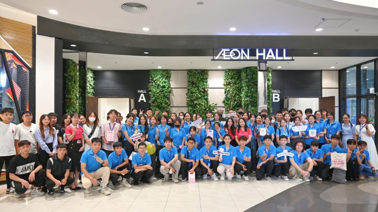 Chương trình tham quan tại AEON Việt Nam: Bước đệm chinh phục sự nghiệp cho sinh viên ngành Quản trị Kinh doanh