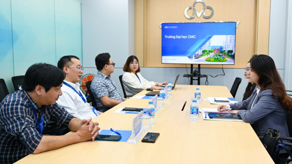 Trường Đại học CMC gặp gỡ Học viện đào tạo Hoạt hình Quốc tế Sconnect, dự kiến trao 25 suất học bổng cho sinh viên
