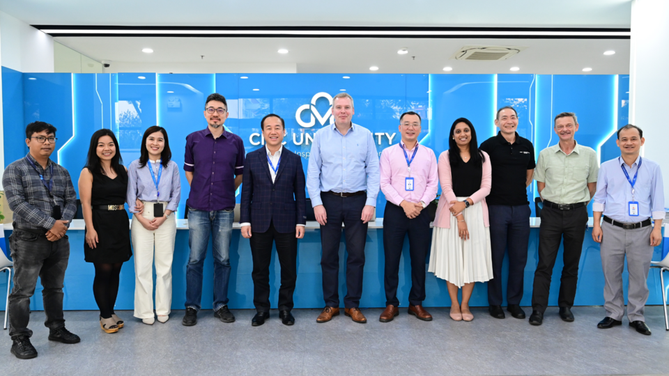 Trường Đại học CMC đón tiếp và làm việc với đại diện Viện Nghiên cứu Singapore-ETH Centre (SEC)