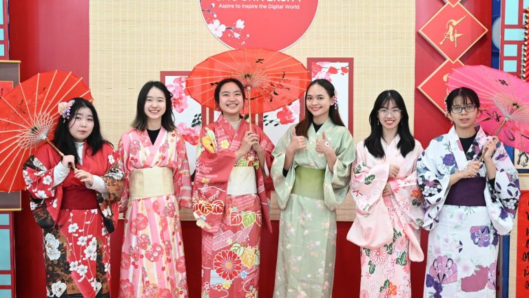 Chiết Chỉ Tân Niên – Oshougatsu Love: Lan tỏa sắc màu văn hóa Nhật Bản tại Trường Đại học CMC