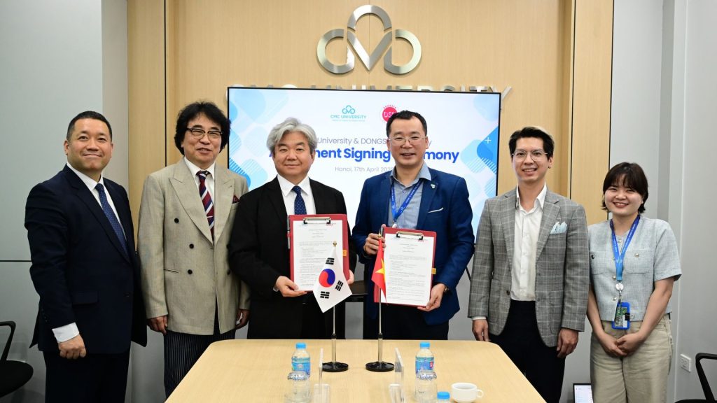 Trường Đại học CMC ký kết Biên bản ghi nhớ hợp tác với Đại học Dongseo (Hàn Quốc), đẩy mạnh quan hệ quốc tế Việt – Hàn và mở rộng cơ hội cho sinh viên