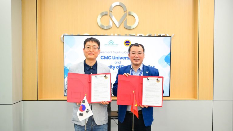 Trường Đại học CMC ký kết Biên bản ghi nhớ (MOU) với Đại học Ngoại ngữ Seoul, đẩy mạnh hợp tác đào tạo, nghiên cứu và chuyển giao công nghệ