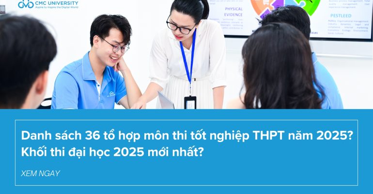 Danh sách 36 tổ hợp môn thi tốt nghiệp THPT năm 2025? Khối thi đại học 2025 mới nhất?