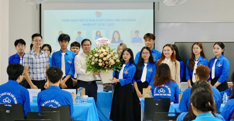 Đại hội Đại biểu Liên chi Đoàn Khoa Kinh doanh và Quản lý nhiệm kỳ 2025–2027 Đổi mới sáng tạo - Vững bước tiên phong - Vươn mình cùng đất nước