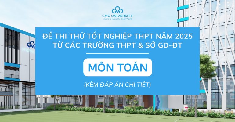 Đề thi thử tốt nghiệp THPT năm 2025 môn Toán kèm đáp án chi tiết