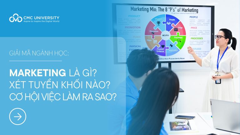 Marketing học khối nào, gồm những tổ hợp môn gì? Ngành Marketing làm nghề gì?