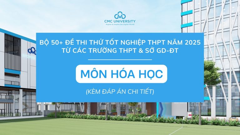 Trọn bộ 50+ đề thi thử Hóa tốt nghiệp THPT năm 2025 kèm đáp án giải chi tiết