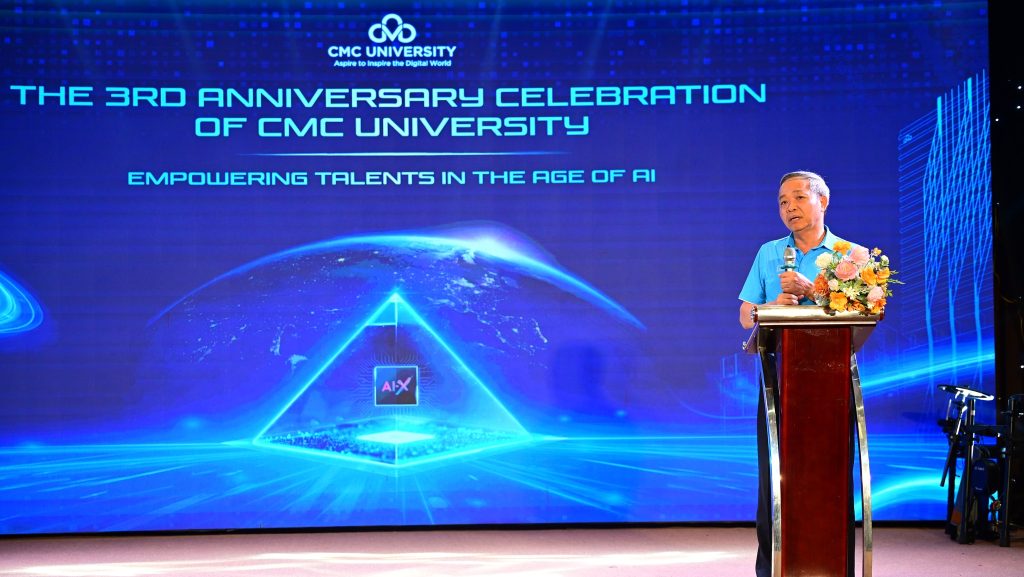 Lễ kỷ niệm 3 năm thành lập Trường Đại học CMC (26/07/2022 – 26/07/2025): “Empowering Talents in the Age of AI”