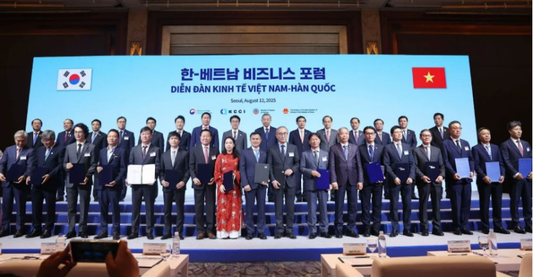 Lễ trao Biên bản ghi nhớ giữa Tập đoàn Công nghệ CMC và Samsung C&T