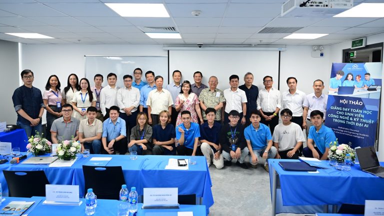 Hội thảo: Giảng dạy Toán học cho sinh viên Công nghệ và Kỹ thuật trong thời đại AI – Mathematics Education for Technology and Engineering Students in the Era of Artificial Intelligence