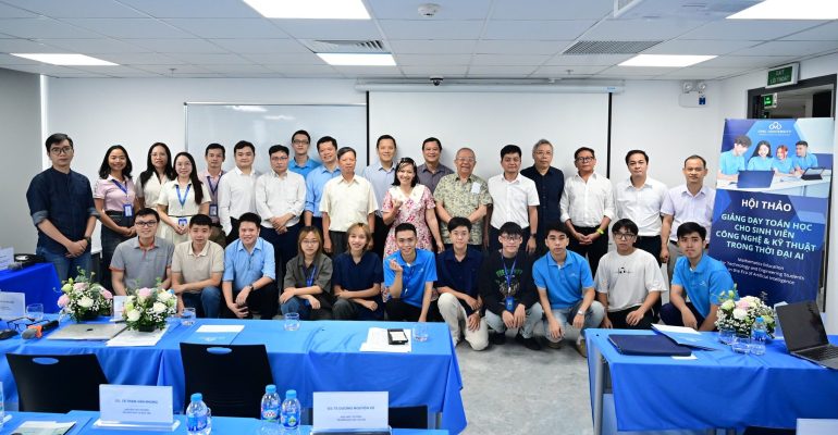 Hội thảo Giảng dạy Toán học cho sinh viên Công nghệ và Kỹ thuật trong thời đại AI
