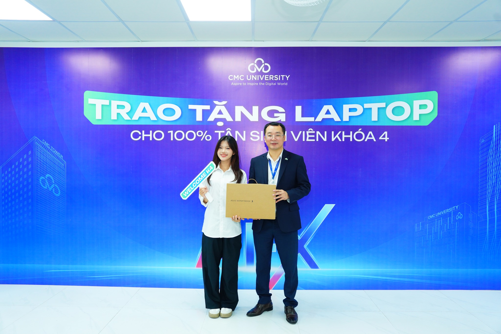 Mùa nhập học đầy cảm xúc của tân sinh viên K4 tại Trường Đại học CMC, sẵn sàng bứt phá trong kỷ nguyên AI