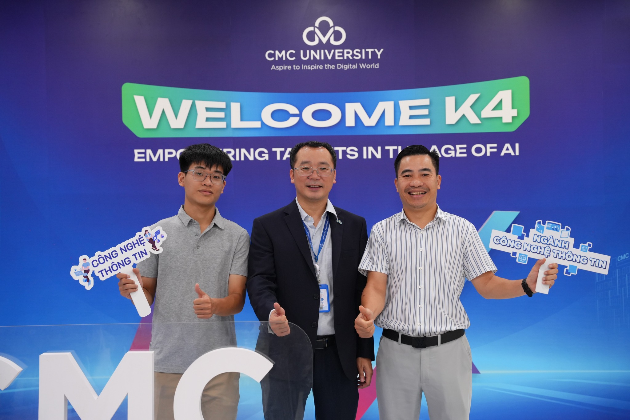 Mùa nhập học đầy cảm xúc của tân sinh viên K4 tại Trường Đại học CMC, sẵn sàng bứt phá trong kỷ nguyên AI