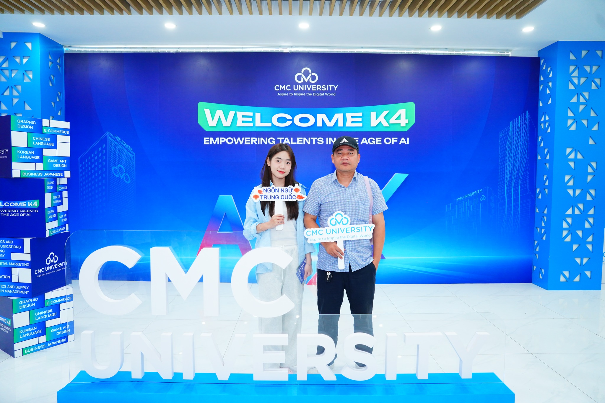 Mùa nhập học đầy cảm xúc của tân sinh viên K4 tại Trường Đại học CMC, sẵn sàng bứt phá trong kỷ nguyên AI