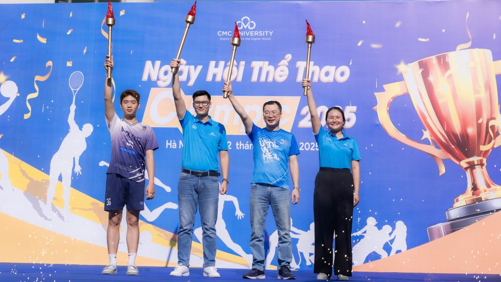 Ngày hội thể thao CLYMPIC 2025 chính thức khởi tranh – Sẵn sàng bùng nổ cùng sức trẻ CMC
