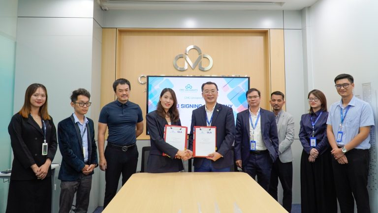 Trường Đại học CMC hợp tác với Công ty TNHH Dịch vụ Giải pháp Nhân sự GLA (GLA HR), phát triển nhân lực công nghệ và bán dẫn