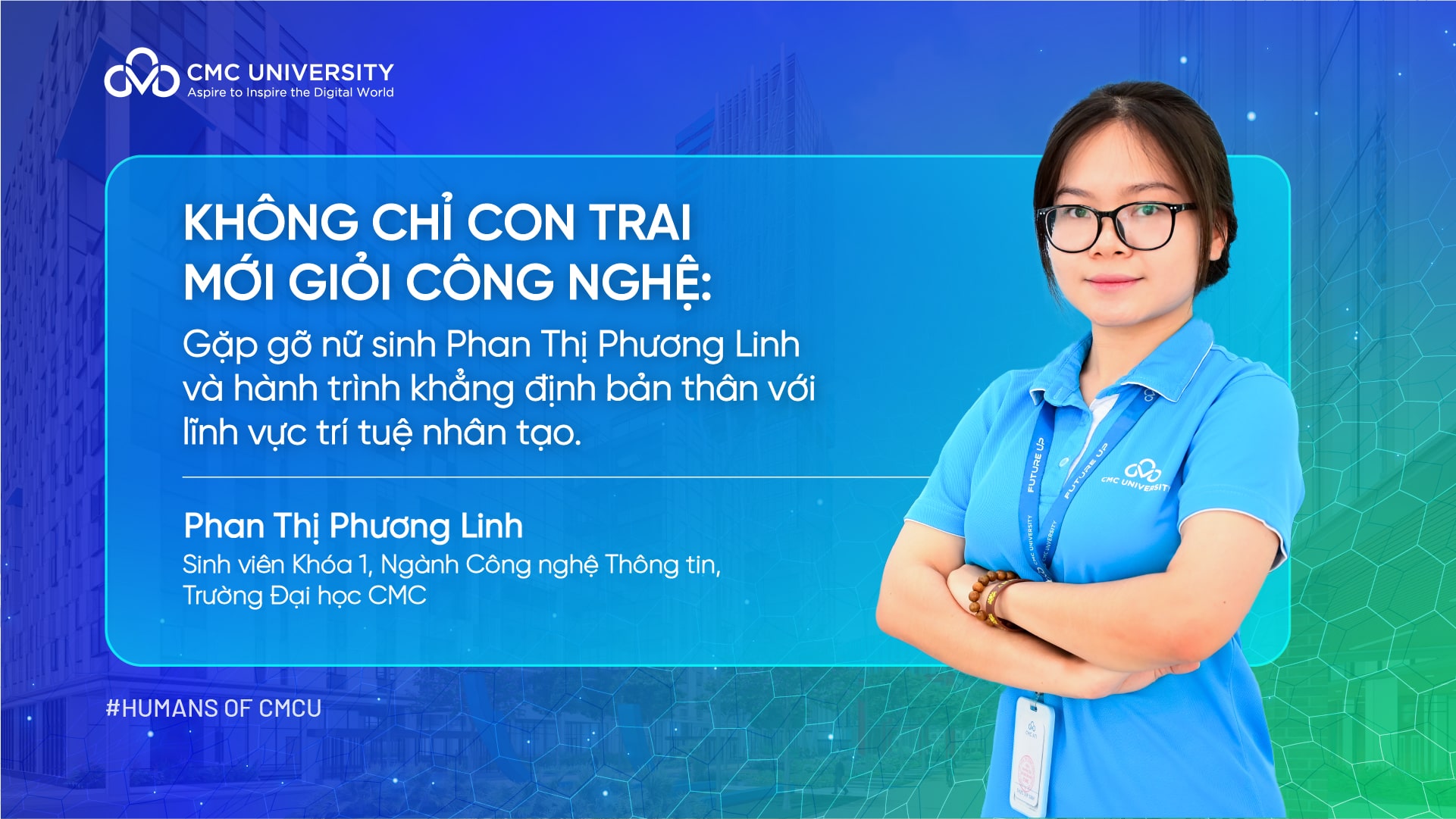 humans of cmcu nữ sinh trí tuệ nhân tạo