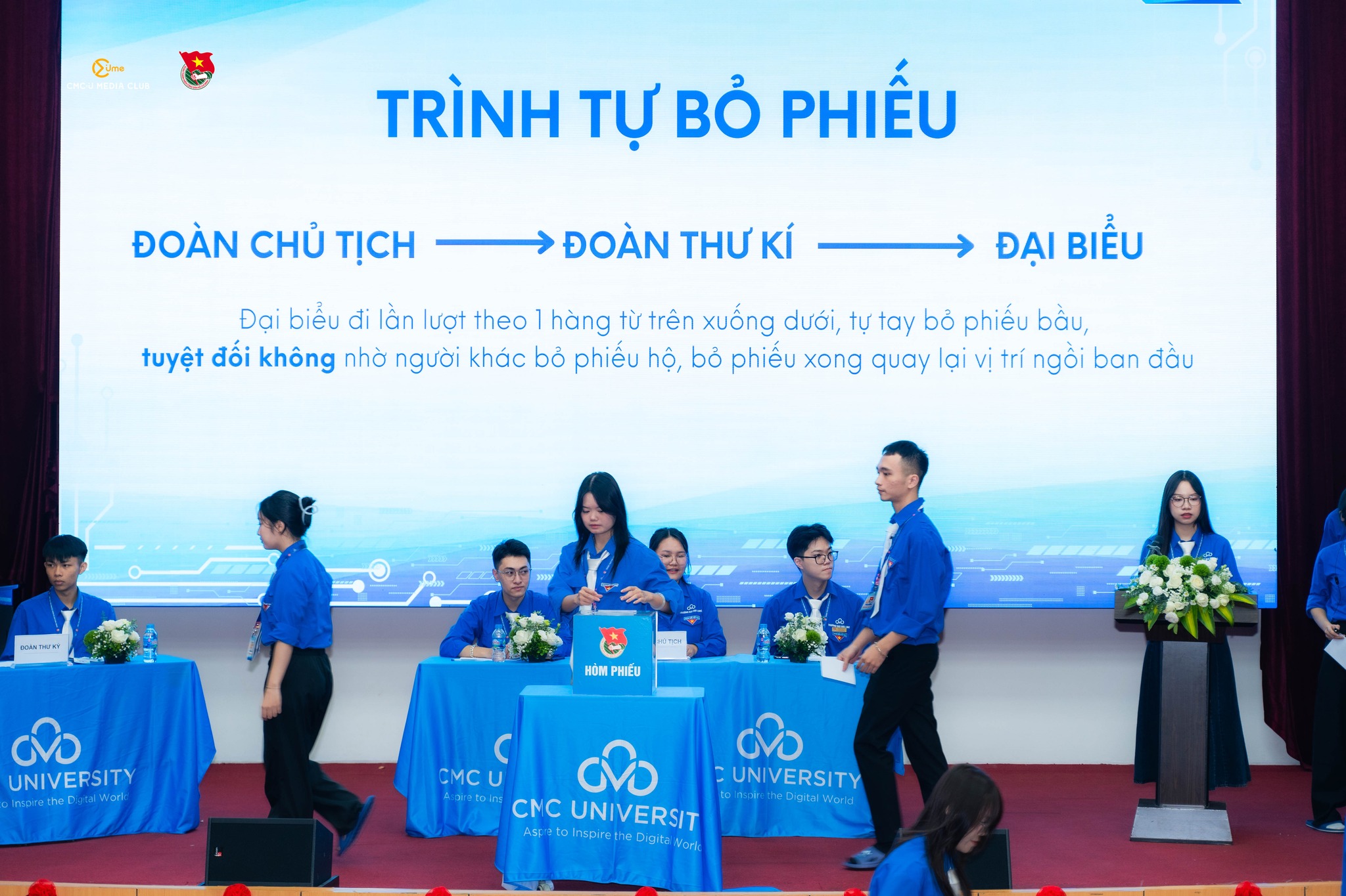 Đại hội Đại biểu Đoàn Thanh niên Cộng sản Hồ Chí Minh Trường Đại học CMC lần thứ II, nhiệm kỳ 2025 - 2027