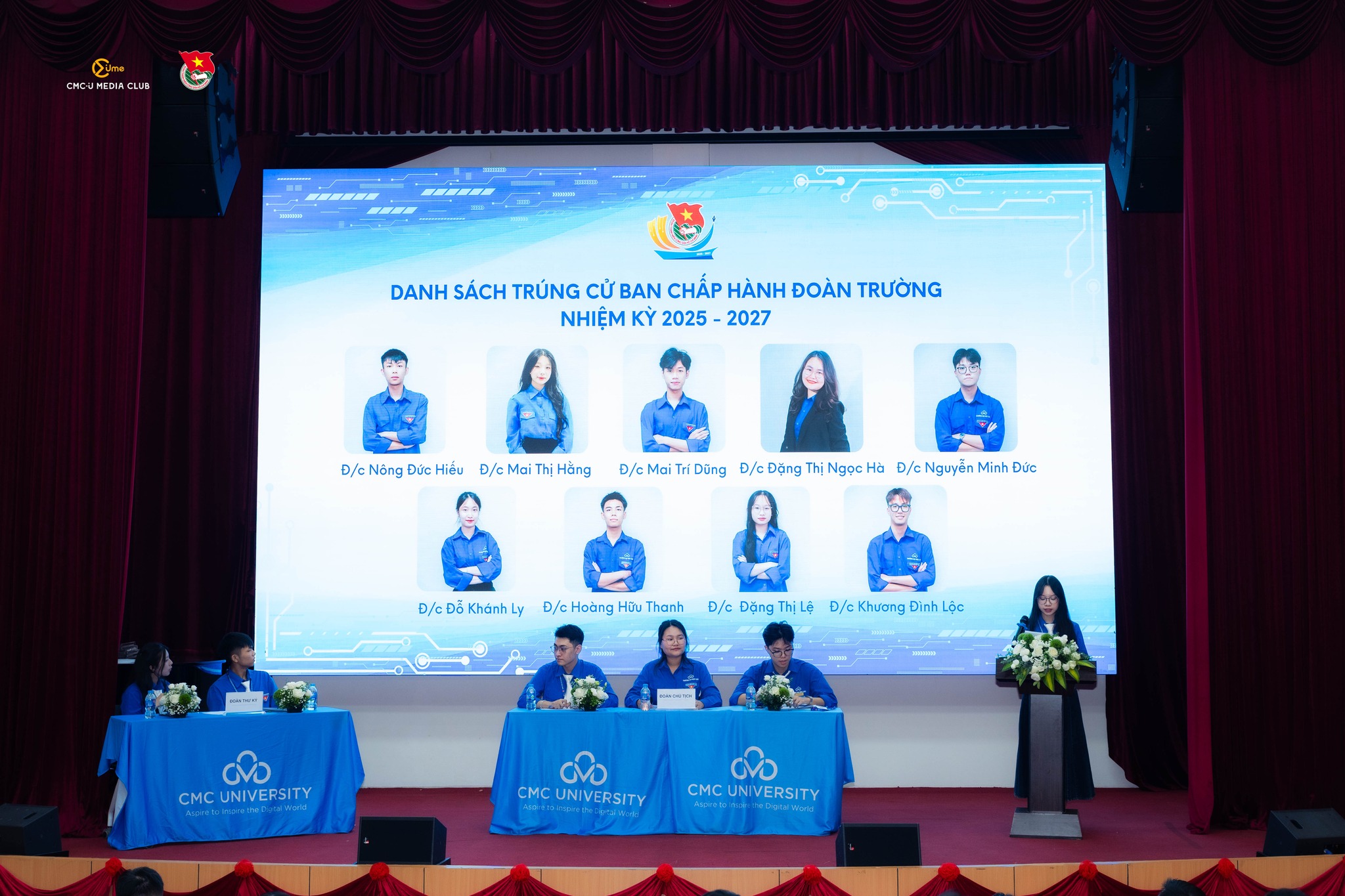 Đại hội Đại biểu Đoàn Thanh niên Cộng sản Hồ Chí Minh Trường Đại học CMC lần thứ II, nhiệm kỳ 2025 - 2027