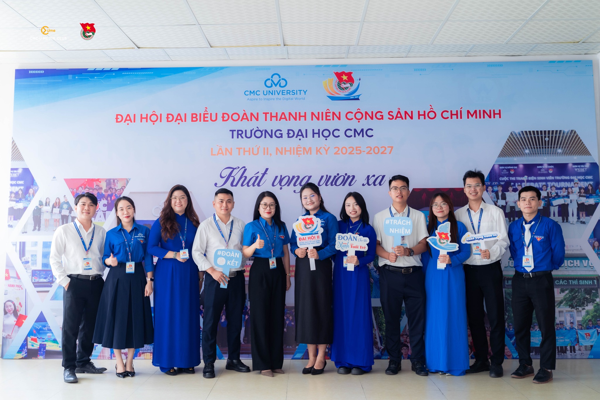 Đại hội Đại biểu Đoàn Thanh niên Cộng sản Hồ Chí Minh Trường Đại học CMC lần thứ II, nhiệm kỳ 2025 - 2027