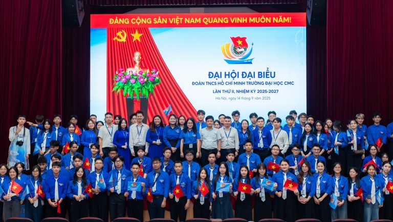 Đại hội Đại biểu Đoàn Thanh niên Cộng sản Hồ Chí Minh Trường Đại học CMC lần thứ II, nhiệm kỳ 2025 – 2027