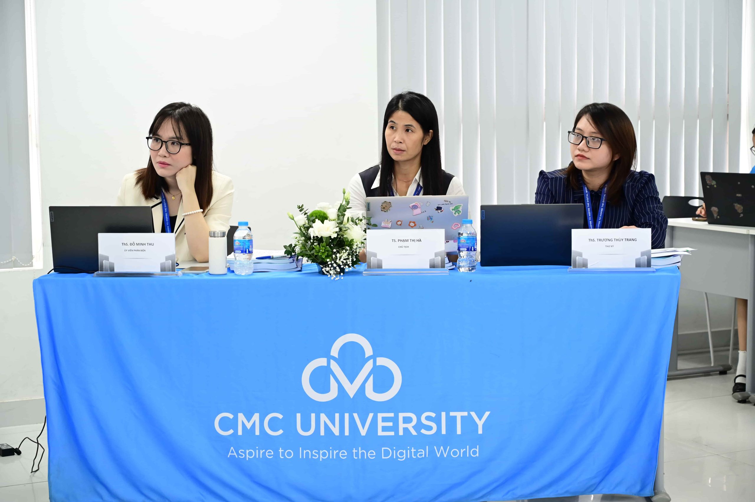 Lễ bảo vệ Đồ ánKhóa luận tốt nghiệp Đại học cho sinh viên Trường Đại học CMC Khóa 1, niên khóa 2022 – 2025