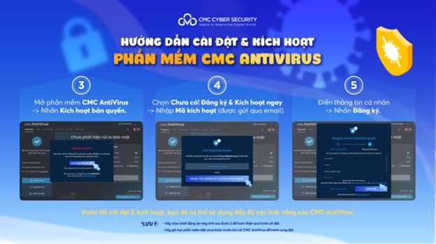 Thể lệ chương trình quay thưởng cho sinh viên cài đặt và kích hoạt phần mềm CMC AntiVirus