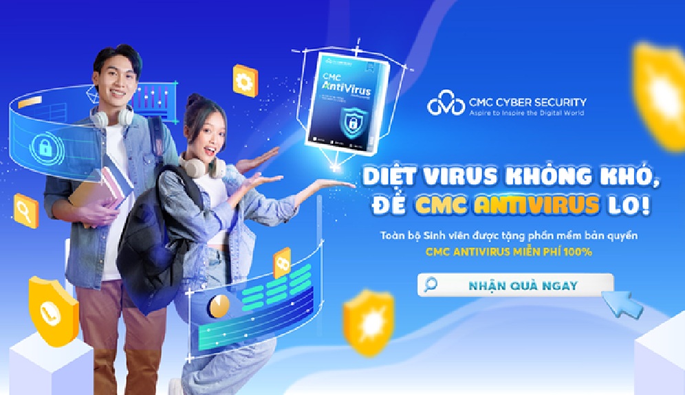 Thể lệ chương trình quay thưởng cho sinh viên cài đặt và kích hoạt phần mềm CMC AntiVirus