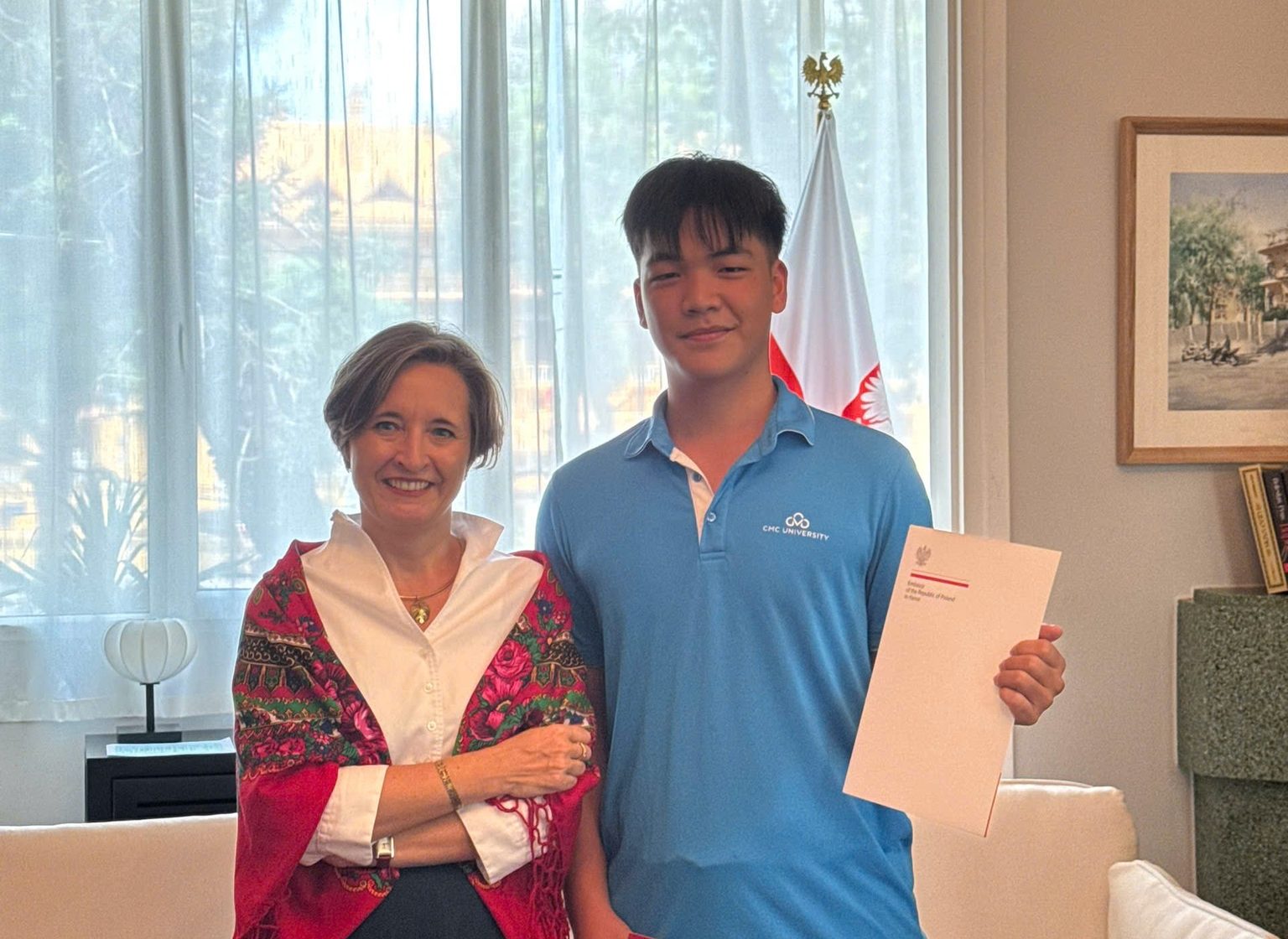 Trải nghiệm văn hóa, mở rộng tư duy hội nhập cùng sinh viên Trường Đại học CMC qua Ngày đọc sách Quốc gia Ba Lan 2025