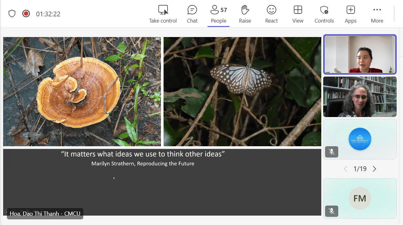 Bài giảng đại chúng (Public Lecture) “Amazon or the Amazon Consumer choice in the Anthropocene” (Nhân loại hay Hành tinh Lựa chọn tiêu dùng trong kỷ Nhân sinh)