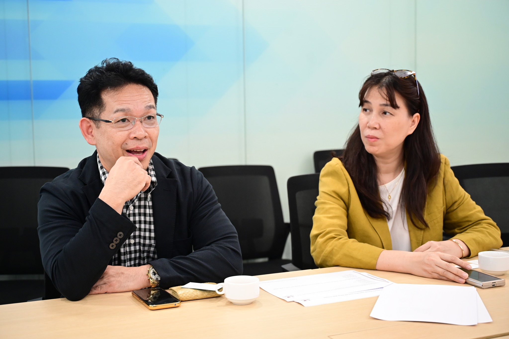 Lãnh đạo Trường Đại học CMC đón tiếp và làm việc với đại diện Công ty TNHH Hyperion Yen Trading (Nhật Bản)