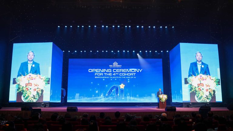 Lễ khai giảng Khóa 4 Trường Đại học CMC năm học 2025 – 2026: Khai phá tài năng chinh phục kỷ nguyên trí tuệ nhân tạo