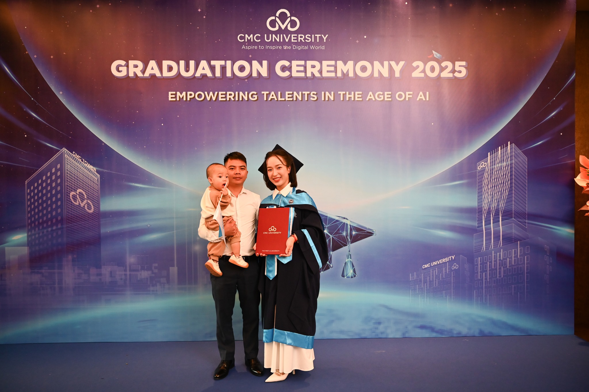 Lễ Tốt nghiệp và Trao bằng Cử nhân Khóa 1 Trường Đại học CMC năm 2025