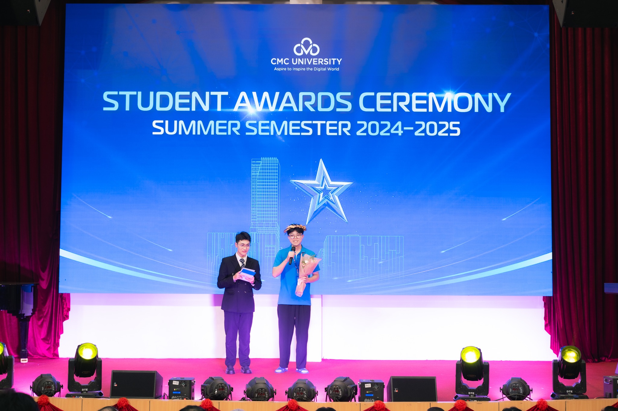 Lễ tuyên dương sinh viên Trường Đại học CMC học kỳ Hạ, năm học 2024 – 2025