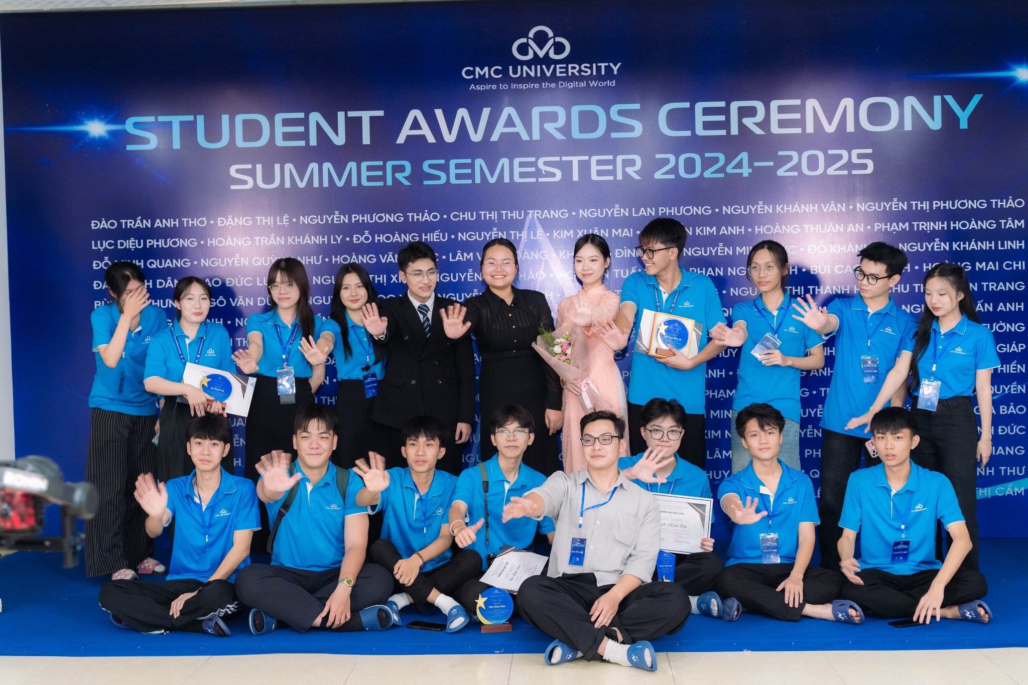 Lễ tuyên dương sinh viên Trường Đại học CMC học kỳ Hạ, năm học 2024 – 2025