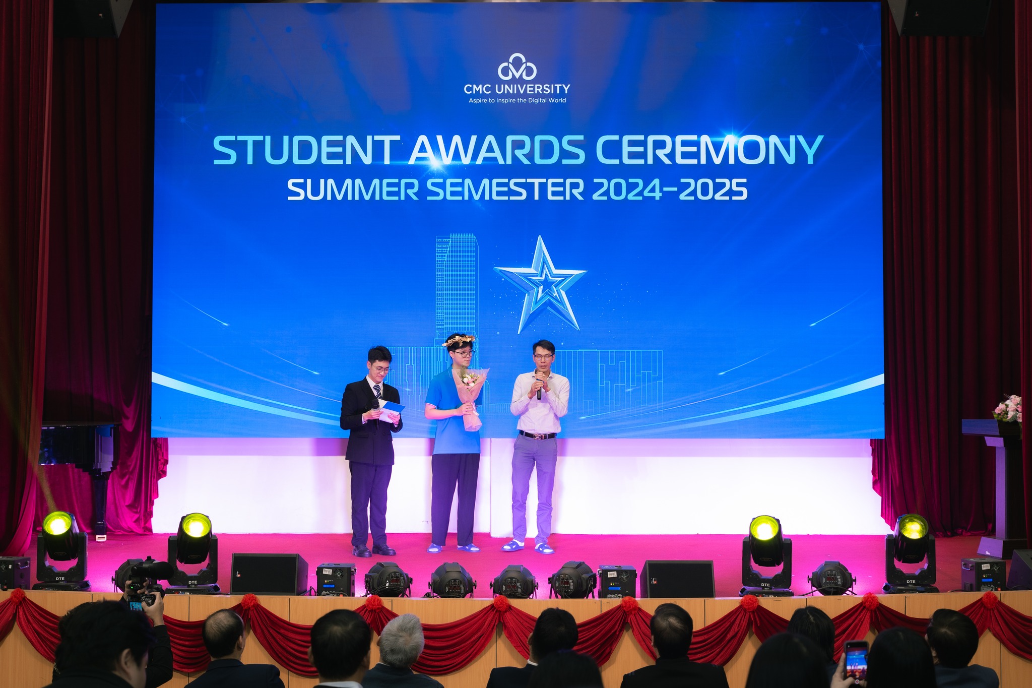 Lễ tuyên dương sinh viên Trường Đại học CMC học kỳ Hạ, năm học 2024 – 2025