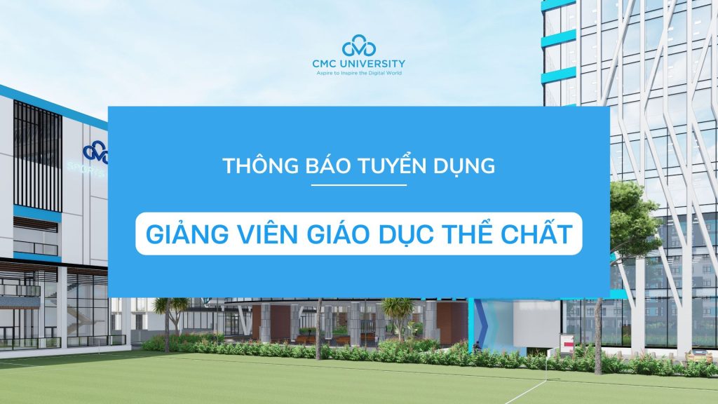 Thông báo tuyển dụng Giảng viên Giáo dục thể chất