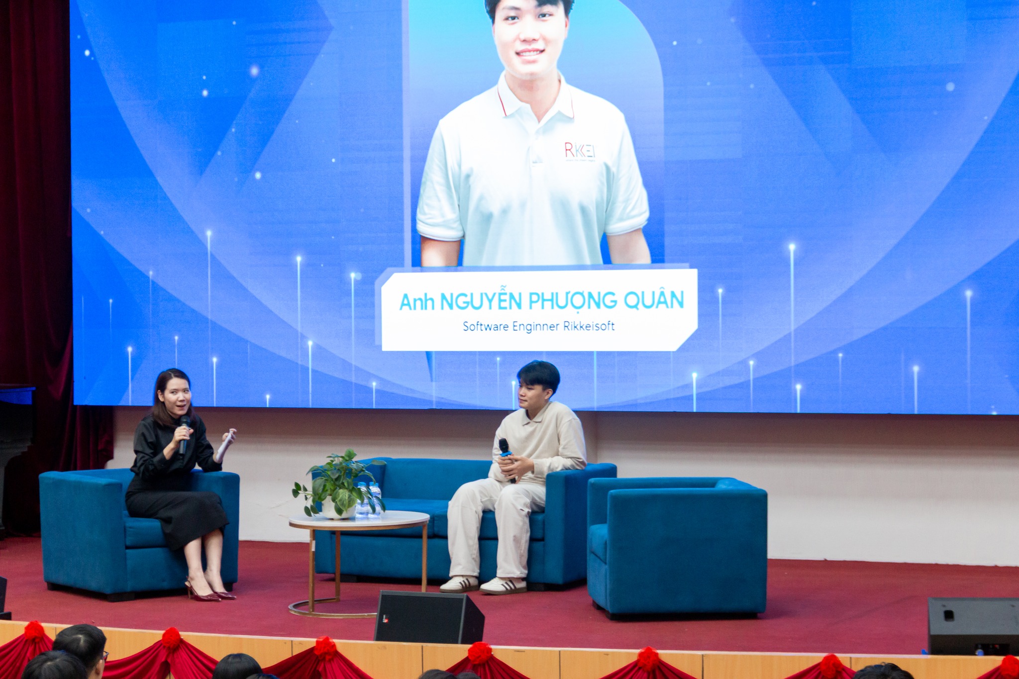 Workshop “IT Career Roadmap” Sinh viên Trường Đại học CMC cùng Rikkeisoft định hướng lộ trình bứt phá sự nghiệp ngành Công nghệ Thông tin