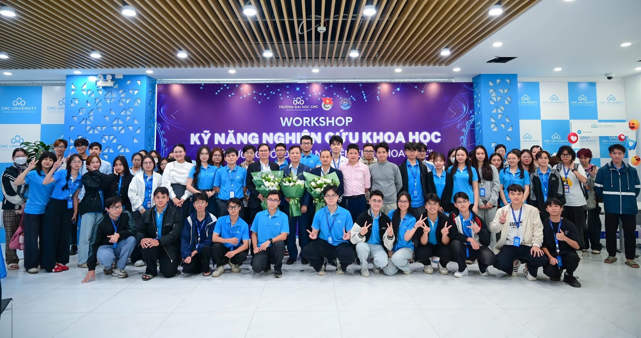 Workshop Kỹ năng nghiên cứu khoa học cho sinh viên - Từ ý tưởng đến đề tài nghiên cứu khoa học Trường Đại học CMC