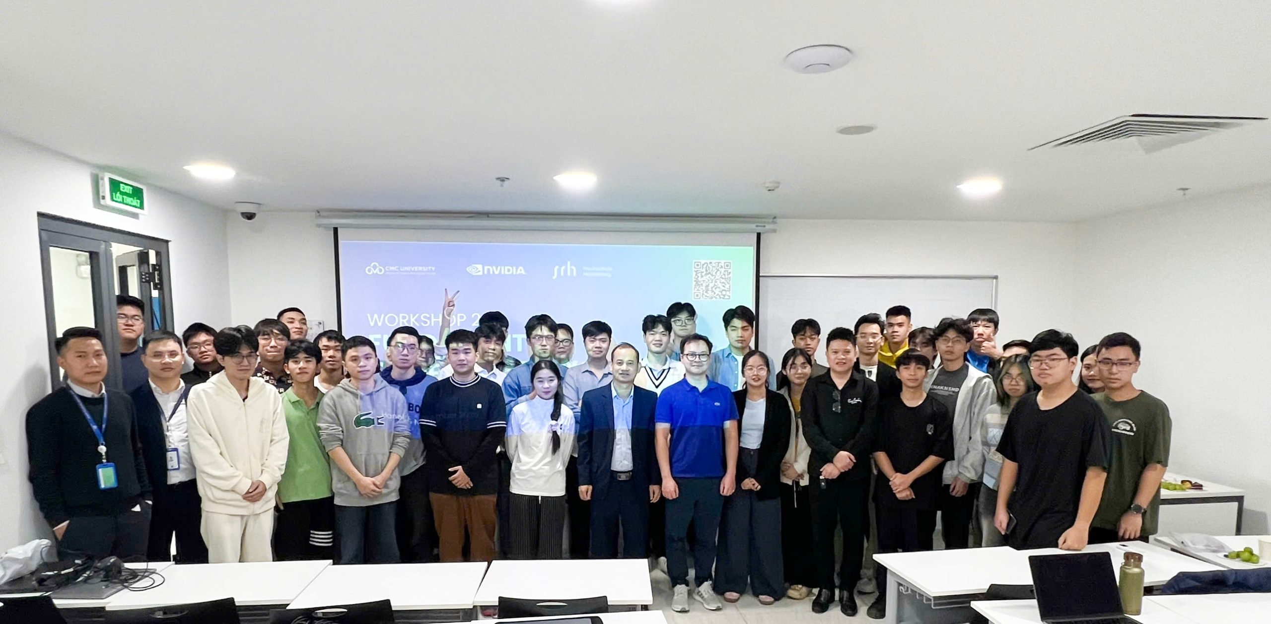 series workshop AI Trường Đại học CMC - SRH University Heidelberg - NVDIA