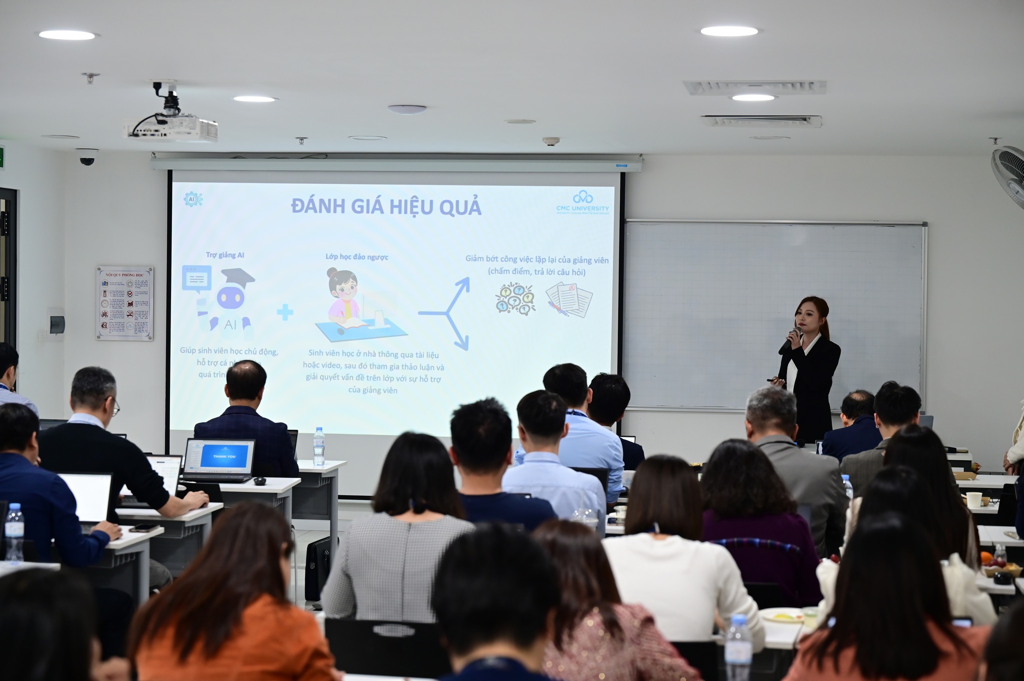 tập huấn Giảng dạy theo mô hình lớp học đảo ngược (Flipped Classroom) kết hợp Trợ giảng AI